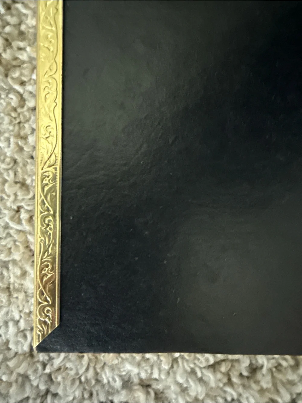✨ Vintage-Style Brass 8x10 Ornate Picture Frame ✨